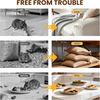 Rodent Repellent Indoor 36 Balls – Natural Peppermint Mouse Repellent, Mice Repellent Deterrent for Indoor & Outdoor Use, Rodent Repellent for Home, Garage, Car & RV