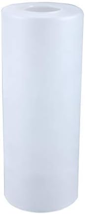 GoLucky Cylinder Glass Shade Accessory - Lamp Fixture Replacement Piece With 1-5/8 Inch Fitter - Multiple Specifications 3.5"(D)6"(H)