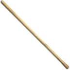 55-Inch Pure Solid Wood Replacement Handle for Garden Hoe Digging Spading, Surface Coated with Protective Paint, Clear Finish, Convenient and Durable (Spade & Fork Head Not Included)