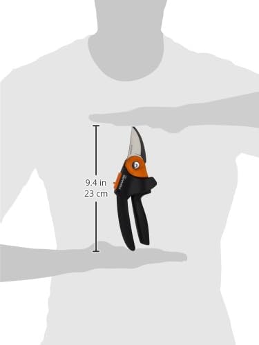 Fiskars PowerGear2 Softgrip Pruner for Branches, Optimizes Cutting Power and Leverage, Rust-Resistant Low-Friction Blade Coating for Smooth Cuts, Yard & Garden Tools
