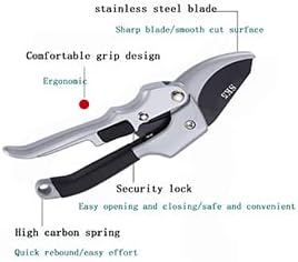 Garden clippers, premium Germany pruners, Work 3 times easier, professional pruning shears, cutting rose, flower, hedge, stem, tree, Sharp gardening scissors, Arthritis weak hand snips (Japanese-1, 1)