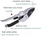 Garden clippers, premium Germany pruners, Work 3 times easier, professional pruning shears, cutting rose, flower, hedge, stem, tree, Sharp gardening scissors, Arthritis weak hand snips (Japanese-1, 1)