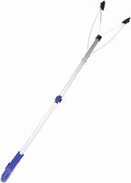 Garbage Picker Litter Picker Trash Grabber for Garden Leaves Waste Pick Up Tool(Blue Handle)