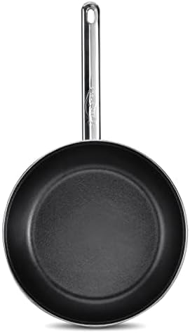 Vasconia Elegance 10-Piece Cookware Set (Dark Red) for Most Stove Tops - Dishwasher, Grill & Oven Safe up to 480℉ (Enamel on Steel) Quick & Even Heat Distribution, Nonstick Interior, Stainless Handles