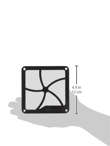 SilverStone FF122 120mm Fan Filter with Magnet, SST-FF122B