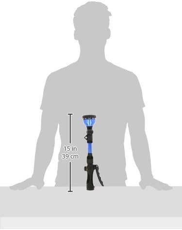 8-Pack Orbit 14-Inch 10-Pattern Front Trigger Ratchet Head Wand, Color May Vary