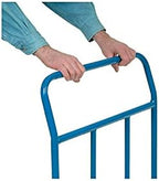 Global Industrial Wood Deck Platform Truck w/Removable Handles, 2400 Lb. Capacity, 6" Mold-On Rubber Wheels