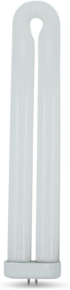 lumenivo FUL40T8 Fluorescent Black Light Bug Zapper Ultraviolet Replacement Bulb 40 Watt, G10Q-4 Square 4 Pin Base, T8 U Shape Bug Zapper Bulb Replacement - 1 Pack