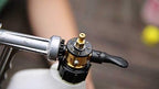 Rocky Mountain Goods Hose Sprayer - 16oz Bottle - Small 7.5" x 7.5" Size - for Spraying Fertilizer, Soap, Pesticide, Chemical, Insecticide - Dilution Adjuster - Nozzle Angle Guide for Trees/Garden
