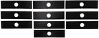 10 Pack Edger Blades for EGO 56V Edger, 8x2-1 Inch Center Hole, Fits Models EA0800 ME0801 ME0800