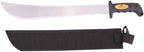Edward Tools 18” Machete with Sheath - High Carbon Steel Blade Machete for Yard Work, Cutting Trees and Brush, Camping, Gardening - Heavy Duty Nylon Sheath with Belt Loop - Ergonomic Rubber Handle