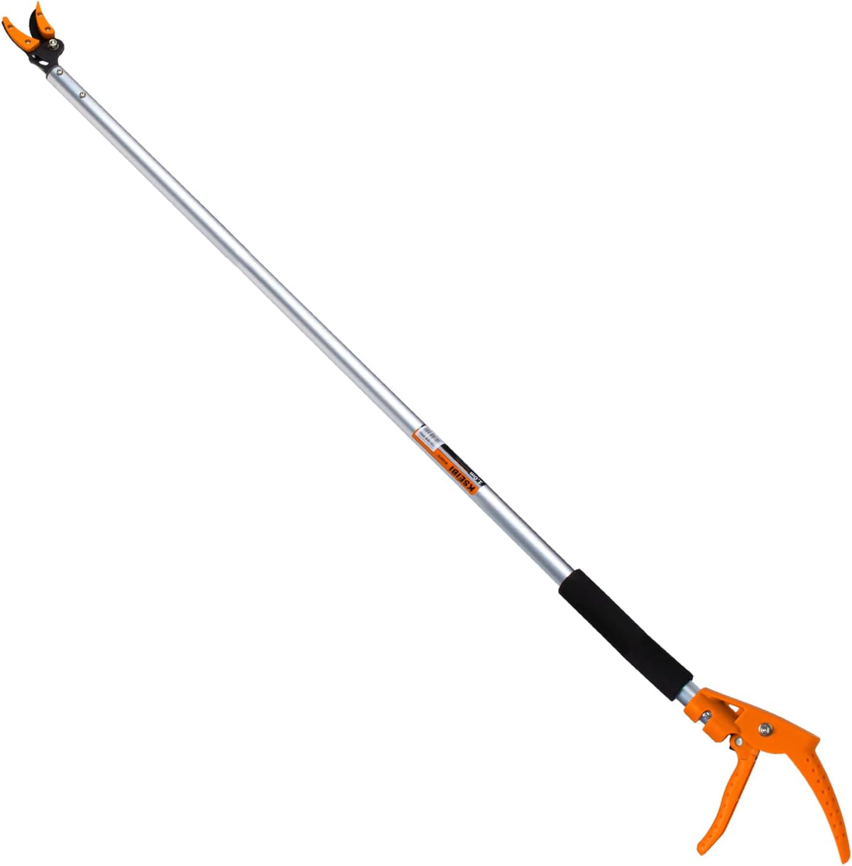 KSEIBI 143015 Long Reach Cut and Hold Bypass Pruner Max Cutting 5/16 inch (5.0 ft - 1.5 m)