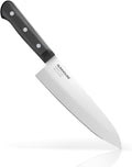 Sunhouse Chef Knife, 7.5 Inch High Carbon Stainless Steel Sharp Kitchen Knife with Ergonomic Handle, Ultra-durable 2-layer Molded Handle, A Useful Chef Gift for Mom and Dad