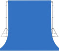 Royal Blue Backdrop, Photo Booth Portrait Photography Backdrops, Studio Blue Screen Backdrop for Photoshoot Streaming Video Shooting, Blue Photo Backdrop 10x10ft