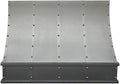 CT Copper Tailor Sloped Copper Vent Hood Wall Mount,54'' W,48''H,1260 CFM Exhaust Fan,Stainless Steel Vent,LED Light,Dishwasher-Safe Baffle Filters,VH8TR1
