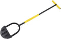 Manual Lawn Edger with Steel Blade T-Handle & Wide Pedal - Garden Path Edging & Trimming Tool for Sidewalks with Comfort Sponge Cover