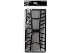 SilverStone Technology 320mm x 155mm Magnetized Fine Mesh Fan Filter for Dust Reduction Ideal for use with 240mm/ 280mm Intake Fans SST-FF142B-USA