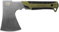 Gerber Gear Pack Hatchet - 3.5" Steel Blade Axe with Full Tang - Survival, Bushcraft and Camping Gear - with Mountable Nylon Sheath - Sage Green