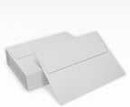 LUXPaper A7 Invitation Envelopes | Peel & Press | 5 1/4" x 7 1/4" | Gray | 80lb. Text | 100% Cotton | 1,000 Qty