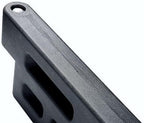 Playsafer Playground Edging Border -12" High Plastic Interlocking Timber for Playgrounds, and Play-Areas - Black - 52" L X 4" W X 12" H (6 Pack)
