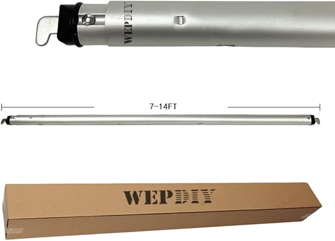 Portable Pipe and Drape Heavy Duty Backdrop Stand, ADJ Metal Frame and Heavy Metal Base for Wedding, Birthday Party, Photography Backdrop(1*Cross Bar7-12FT)