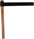 Shingle Froe Tool and Kindling Axe for Splitting Firewood,15in Premium Forged Blade Shingle Froe with 18in Wooden Handle, Kindling Axe, Wood Froe Tool