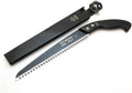 Saboten Japan 9.4" Japanese Pruning Saw – Fluorine-Coated High-Carbon Steel Blade, Traditional Wooden Handle, Precision Pull Cut Tool for Branches – forest Originals, Made in Japan