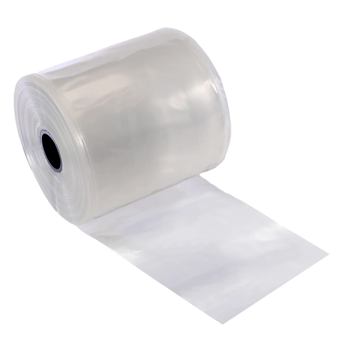 RESILIA Lay Flat Poly Tubing - Food-Grade Polyethylene, Custom Poly Bag Packaging Solution, 16 Inches x 500 Feet, 2 Mil, 0.002 Inch, Thickness, 1 Roll, Made in the USA