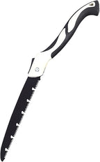 Folding Saw with Rubber Handle, 20.4 Inch Manganese Steel SK-5 Blade Pruning Saw for Hunting, Gardening, Camping and Trimming (blade 27cm)