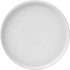 222 Fifth Kaden 12-Piece Modern White Porcelain Dinnerware Set – Service for 4, Plate & Bowl Set, Contemporary Design, for Everyday Dining & Entertainment, Microwave & Dishwasher Safe