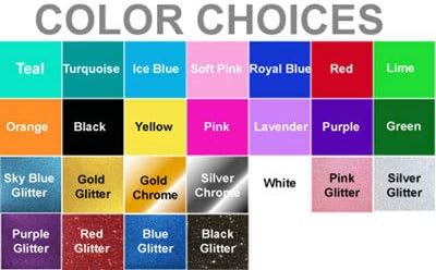 Large Custom Business Name and Website Description Text Decal Sticker for Car Windows, Signs, Schools, Doors, Windshield, Boats, RV, Coolers, and Storefronts (20 + Colors and Sizes)