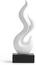 AWNR Abstract Art Deco Decor Statues for Home,Shelves,Table,Living Room, Dining Room,Modern Sculpture Decoraciones of Homes for Sale (White)