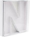 12" Fillable Cardboard Letter Charcuterie Gift Cupcake Box With Cover Sweets Packaging (N)