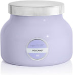 Capri Blue Volcano Scented Candles - Luxury Glass Jar Candles for Home Scented with Tropical Fruit & Sugared Citrus - Soy Wax Blend - Lavender Colored Jar (8 oz)
