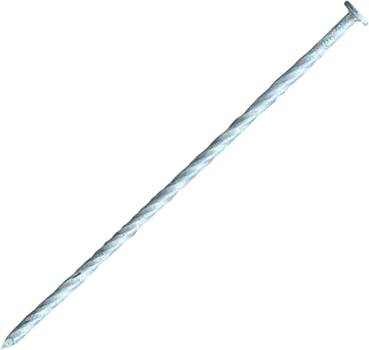 Sandbaggy 8" Heavy Duty Galvanized Artificial Turf Stakes - Spiral Landscape Nails - Ground Spikes/Pins - Synthetic Grass, Lawn, Edging, Weed Barrier Fabric, Garden (8 inch - Heavy Duty, 225, Count)