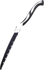 Folding Saw with Rubber Handle, 27.5 Inch Manganese Steel SK-5 Blade Pruning Saw for Hunting, Gardening, Camping and Trimming (blade 31cm)