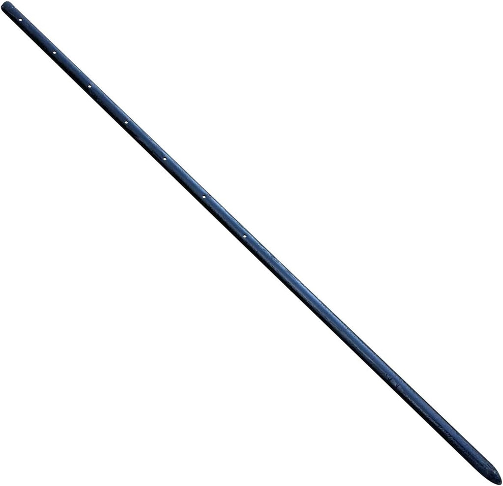 Sandbaggy Round Steel Concrete Form Stakes with Nail Holes - Rust Resistant Coating - Removable, Reusable (10, 3/4 in X 36 in)