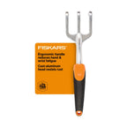 Fiskars Ergo Garden Cultivator, Hand Tool for Digging, Aerating & Weeding