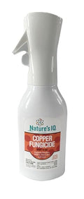 Nature's IQ Copper Fungicide. Innovative Spray Mist Technology. Controls powdery Mildew, Black spot, and Rust! for use on Roses, Flowers, ornamentals, Fruits and Vegetables. Ready-to-use 20 oz.