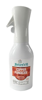 Nature's IQ Copper Fungicide. Innovative Spray Mist Technology. Controls powdery Mildew, Black spot, and Rust! for use on Roses, Flowers, ornamentals, Fruits and Vegetables. Ready-to-use 20 oz.