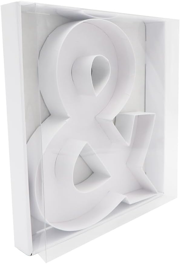 12" Fillable Cardboard Letter Charcuterie Gift Cupcake Box With Cover Sweets Packaging (&)