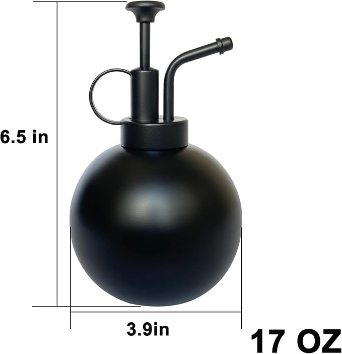 Stainless Steel Plant Sprayer, Small Watering Can, Modern Gardening Tool for Indoor Potted Plants