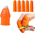 1 Set Garden Silicone Thumb Knife, Fruit and Vegetable Picking Thumb Knife Picking Knife Garden Tools for Plants Trimming