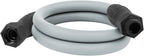 Flexzilla Colors SwivelGrip Garden Hose 5/8 in. x 5 ft., Lightweight All-Weather Water Hose, Durable and Flexible, Leak-Free Connections, Slate Grey