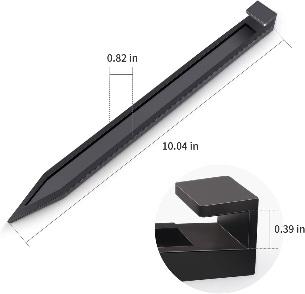 Landscape Stakes 60 Pack, 10 Inch Garden Landscape Anchoring Stakes for Terrace Board, Landscape Edging Coil, Grass Barrier, Bender Board, Garden Liner