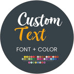 Custom Stickers for Weddings, Birthdays & Businesses - Personalized Labels with Your Logo - Waterproof, Fade and Heat Resistant - Pack of 100-1000 (Custom Text, 5 Inch)