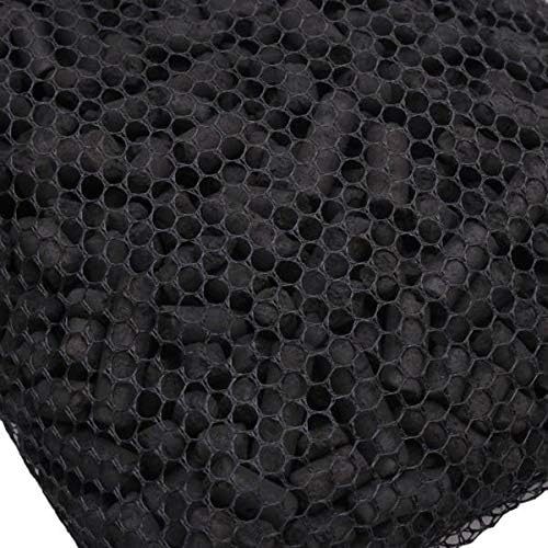 Wave Point Aquarium Filter Media Kits, 1 lb Activated Carbon + 50pc Bio Balls +1 lb Ceramic Ring (Triple Pack)