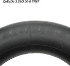 3.25/3.00-8 Inner Tube, with TR87 Bent Valve Stem, work for Wheelbarrow Barrow Sack Truck Trolley Spare Wheel,and more. (3.25/3.00-8 TR87)