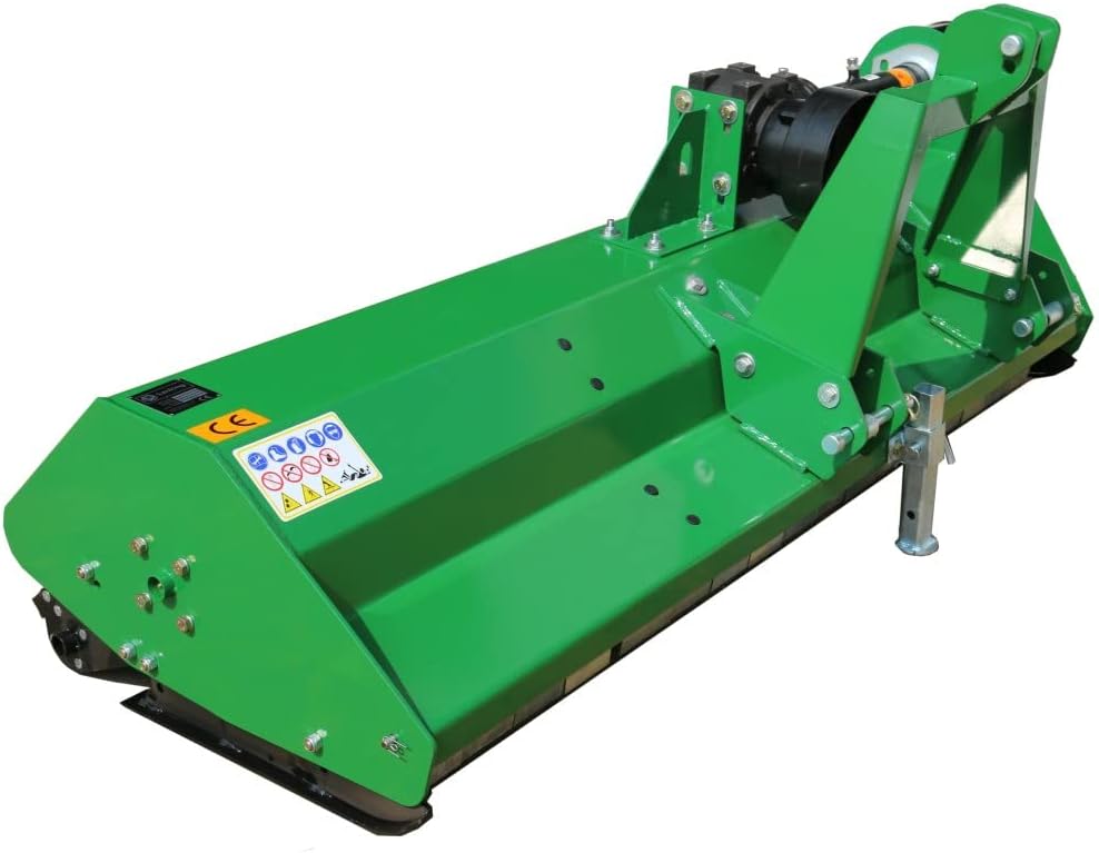 68" Tractor Heavy Duty Flail Mower 3 Point Mowing Attachment Farm Equipment