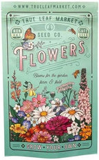 Rocky Mountain Wildflower Seeds Mix - 4 oz Seed Pouch - 22 Wild Flower Seed Varieties - Annuals, Perennials and Bi-Annuals - Flower Garden